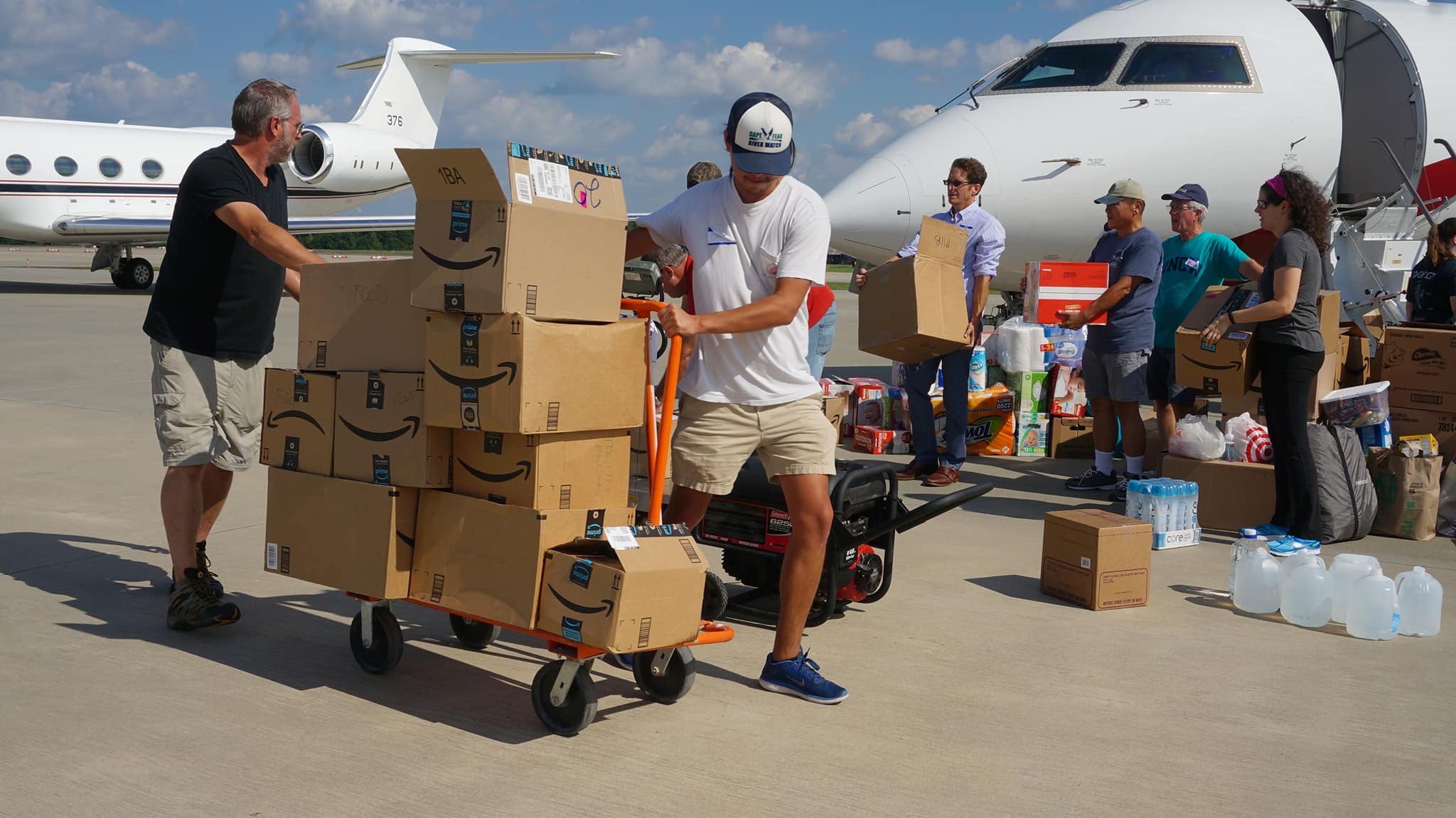 Aviation Community Helping Victims of Hurricane Ida