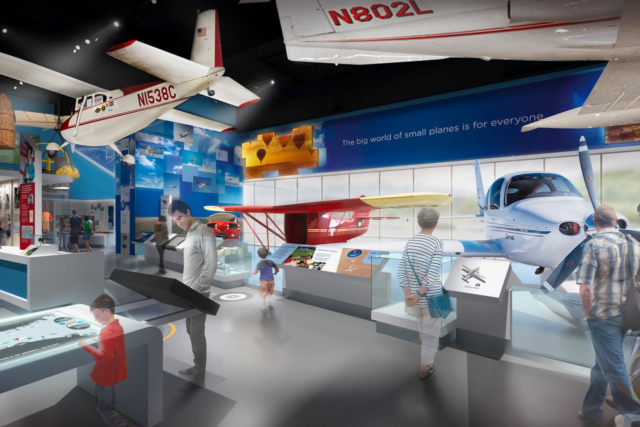NASM’s New General Aviation Gallery Moves to Installation Mode