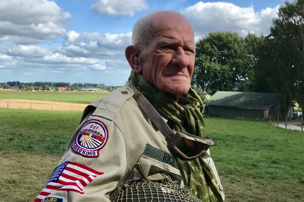 WWII Paratrooper Stages Jump on 100th Birthday