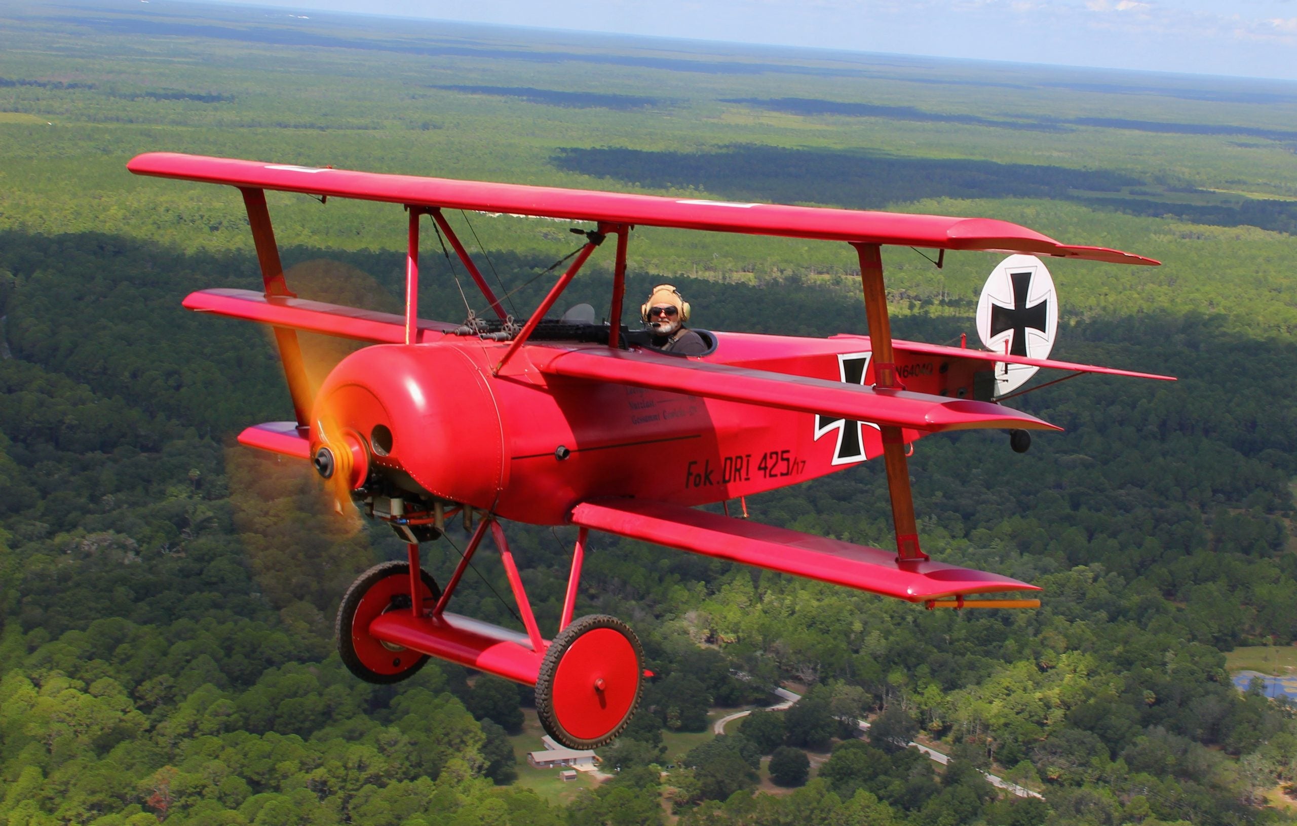 Photos: Fokker Dr.I Triplane in Flight