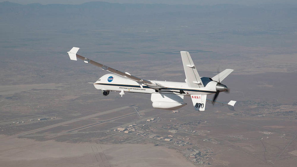 NASA Flies Drone in Public Airspace Without Chase Plane