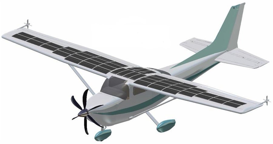 Two-Place Electric Cessna 172 Skyhawk