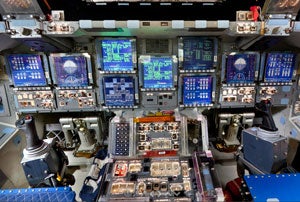 A Look Inside a Shuttle Cockpit
