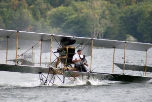 Curtiss A-1 Replica Crashes During Practice Flight