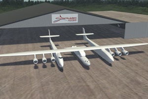 Stratolaunch Breaks Ground on Hangar for Largest Airplane Ever