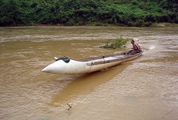 Unusual River Boats Plying Vietnamese Waters