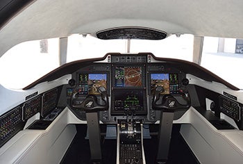 SyberJet Reveals Updated Cockpit Layout