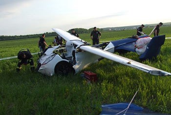 Test Pilot Survives Flying Car Crash