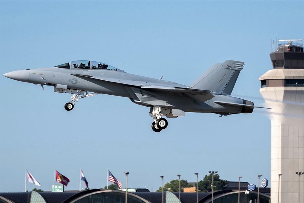 U.S. Navy Takes Delivery Of Block III Super Hornet