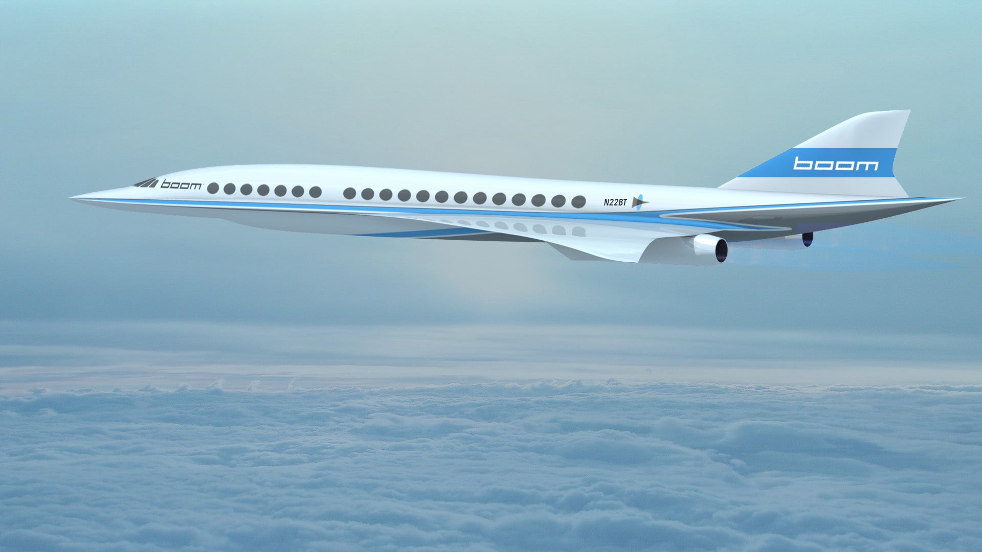 Boom Supersonic Passenger Aircraft Emerges