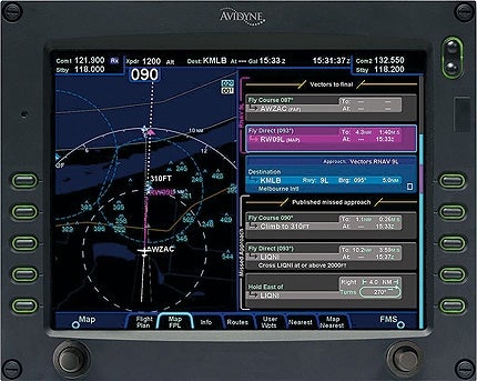 New Flight Management System From Avidyne