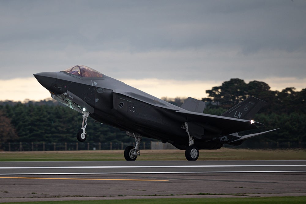 US Air Force Squadron Based in UK Receives First F-35As
