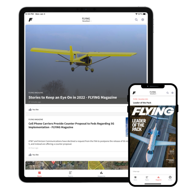 FLYING iPhone and iPad App