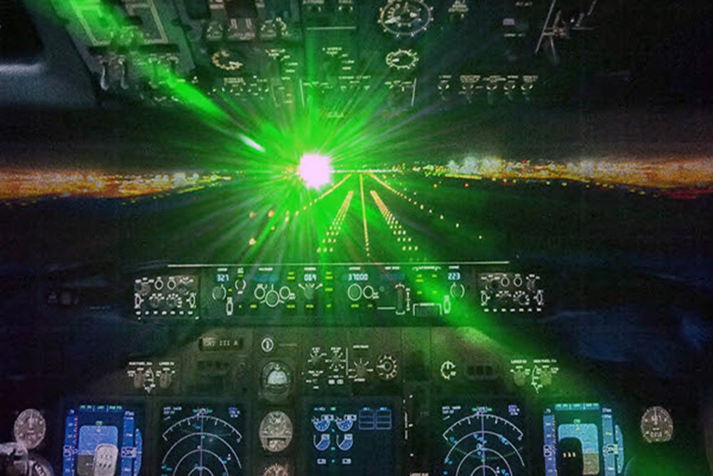 Air Force Pilots Report Surge in Laser Strikes