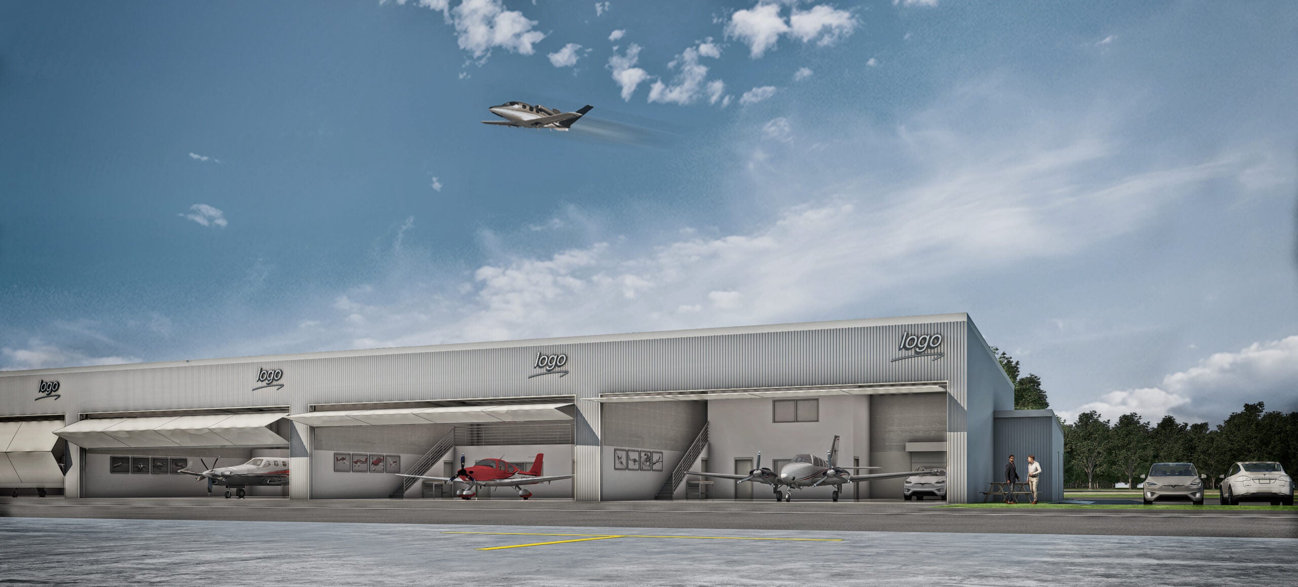 A Different Solution For the Need for Hangar Space
