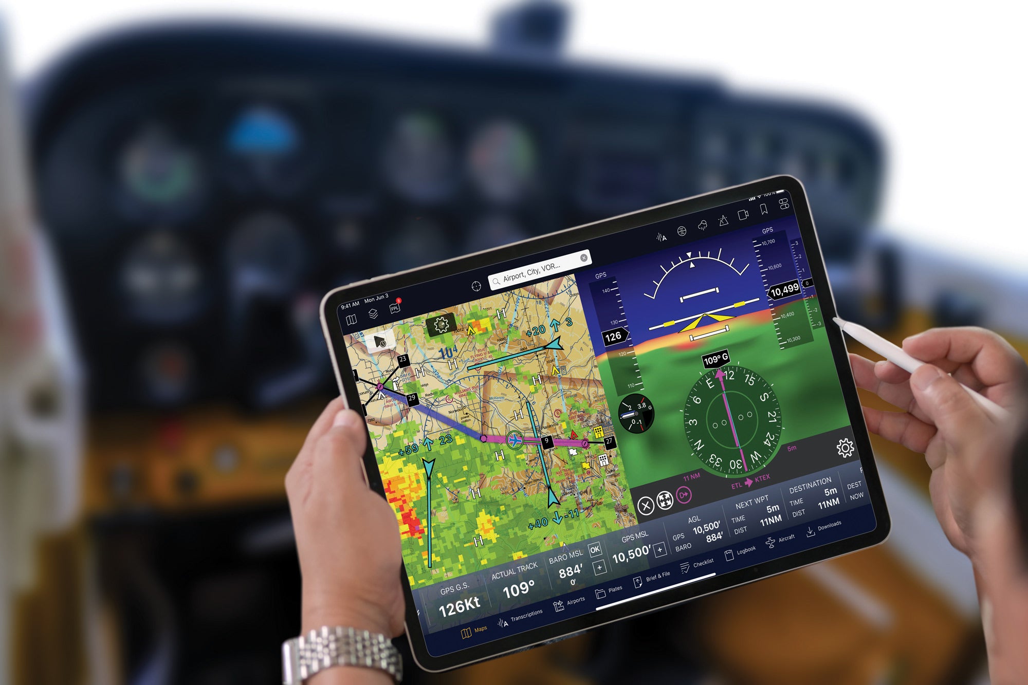 Is an iPad Weather Briefing Enough?
