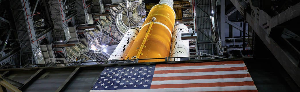 NASA Conducts Wet Dress Rehearsal for Space Launch System