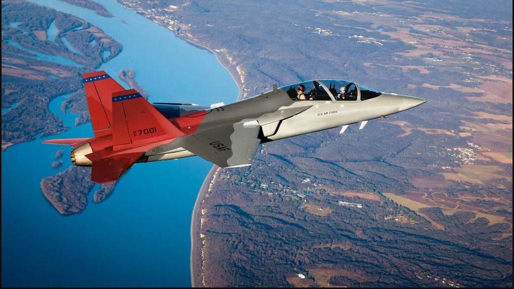 Boeing Unveils First USAF T-7A Red Hawk Trainer