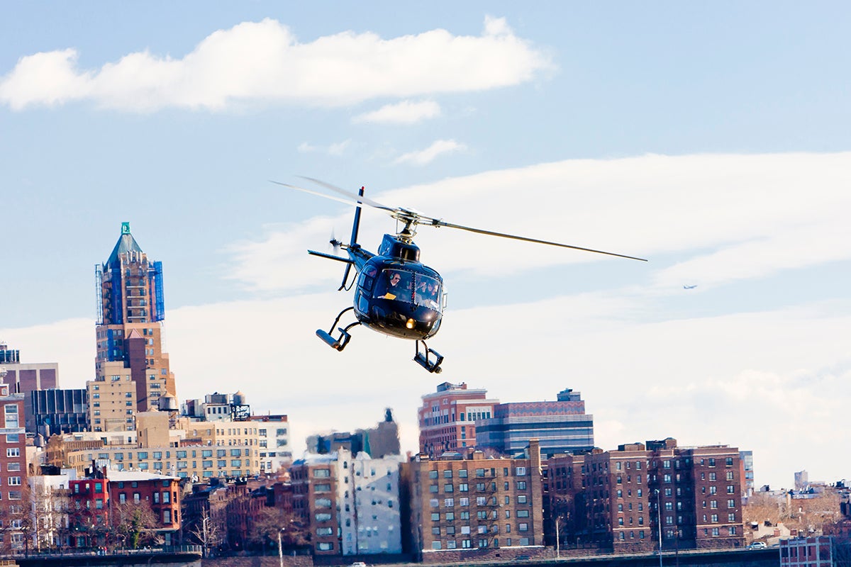 Helicopter in Brooklyn