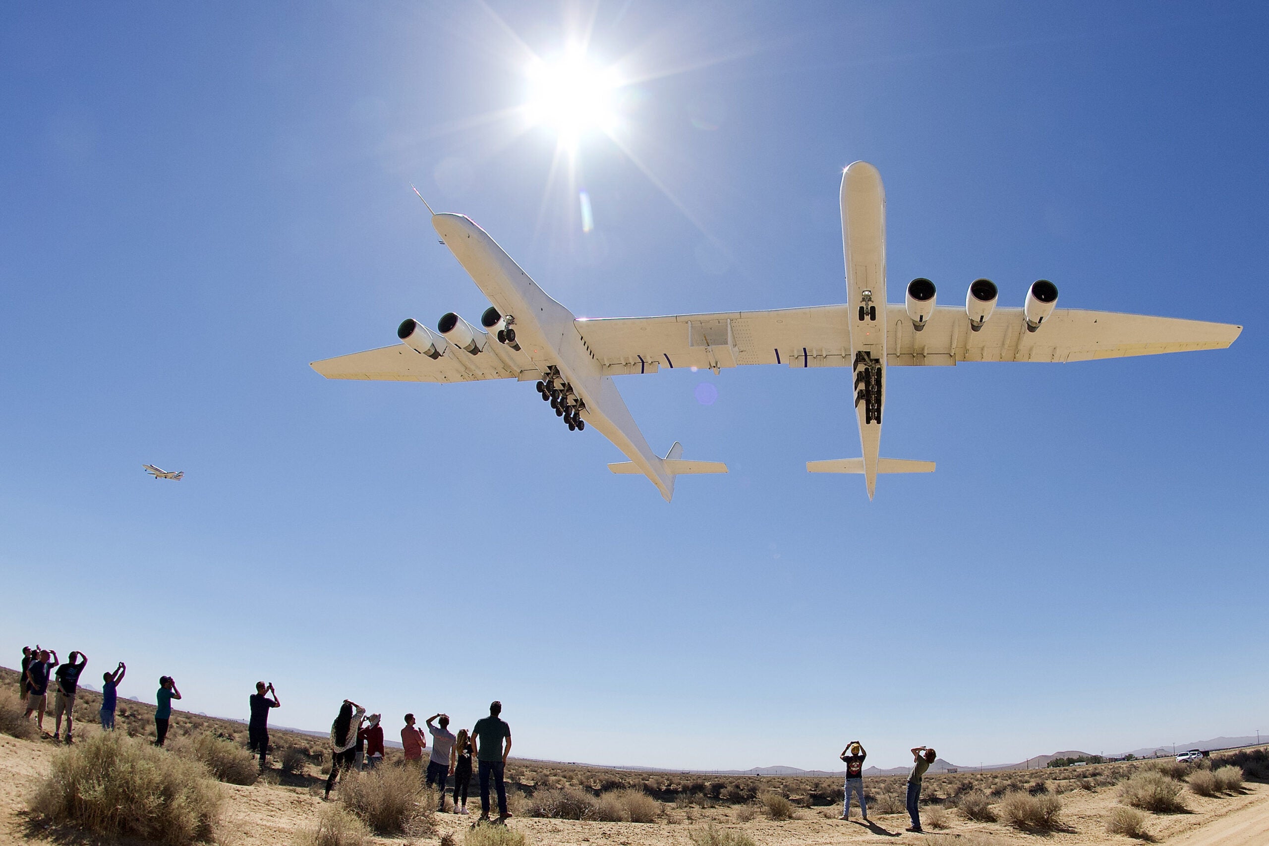 World’s Largest Airplane Flies to New Heights