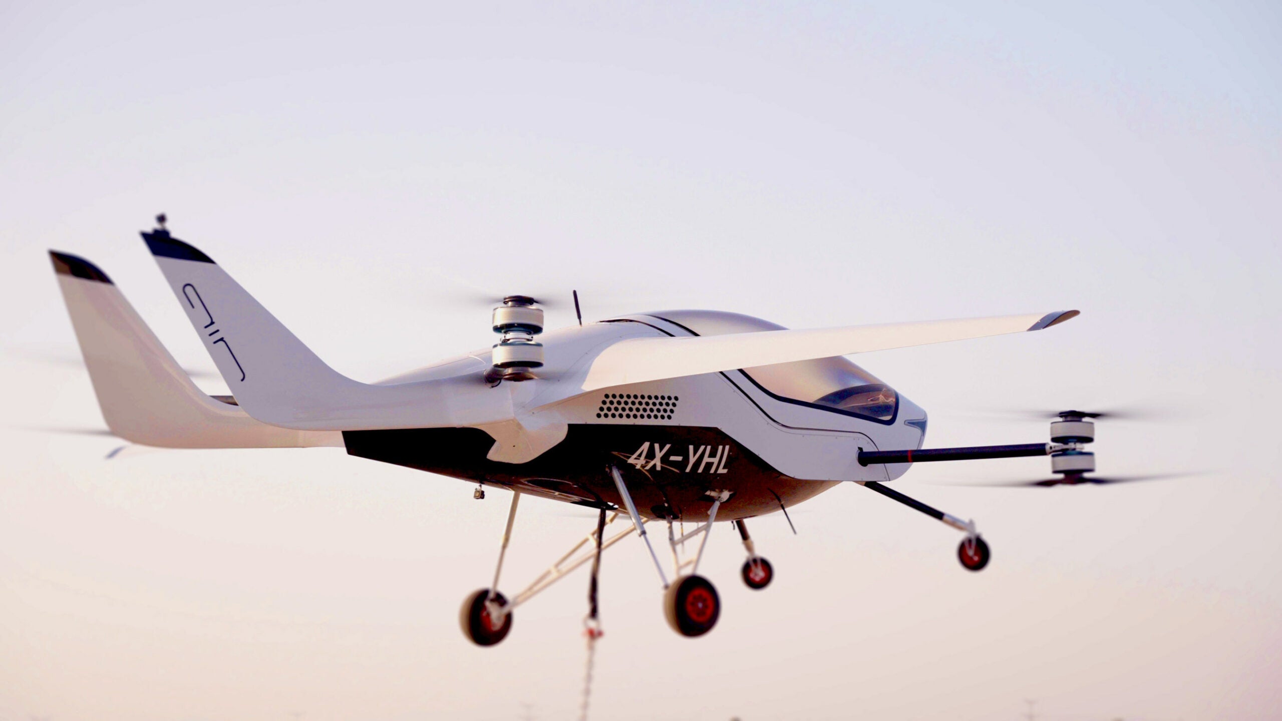 Air One eVTOL Prototype Completes Hover Tests