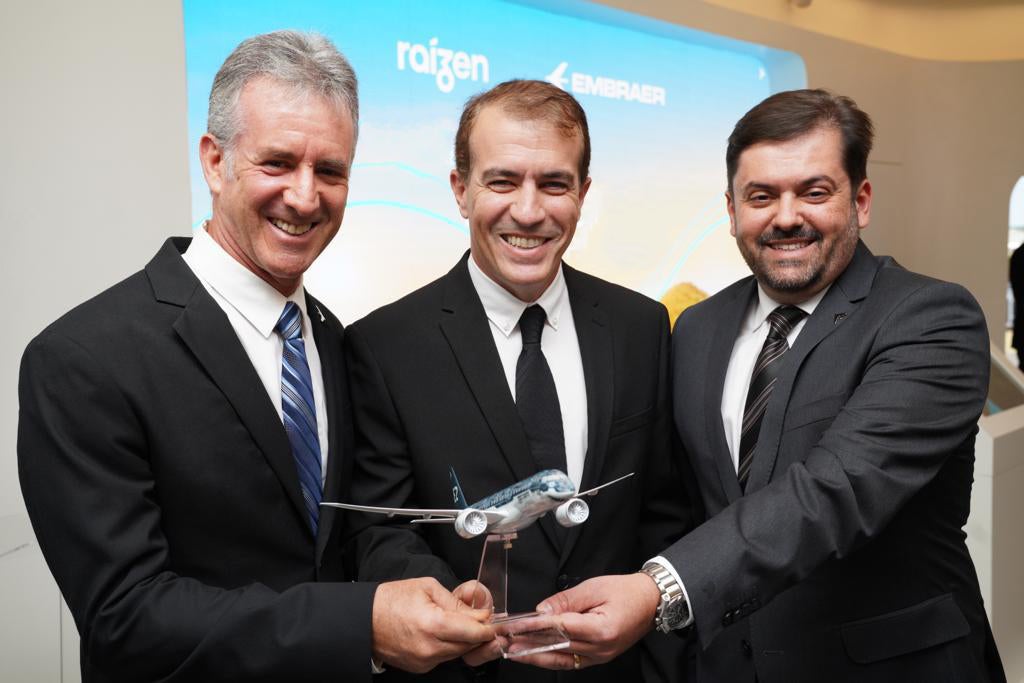 Embraer, Raízen Partner To Stimulate Production of SAF