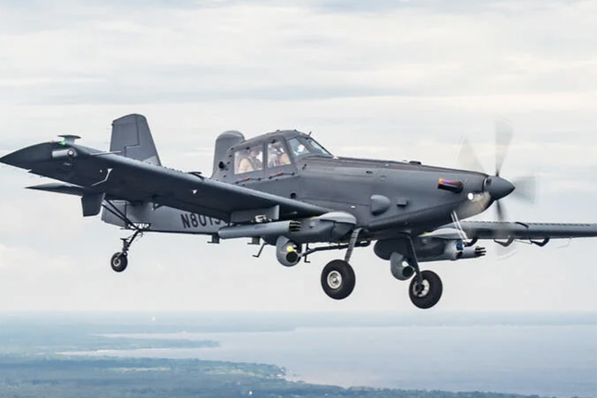 Recon Crop Duster: Special Ops Selects Modified AT-802U Platform for Armed Overwatch