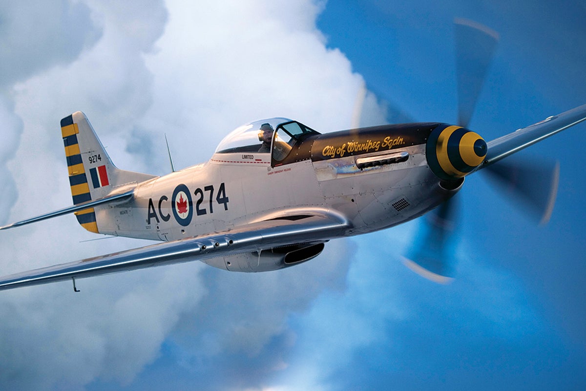 <i>FLYING</i> Classics: P-51 Mustangs Helped Win the Air During World War II