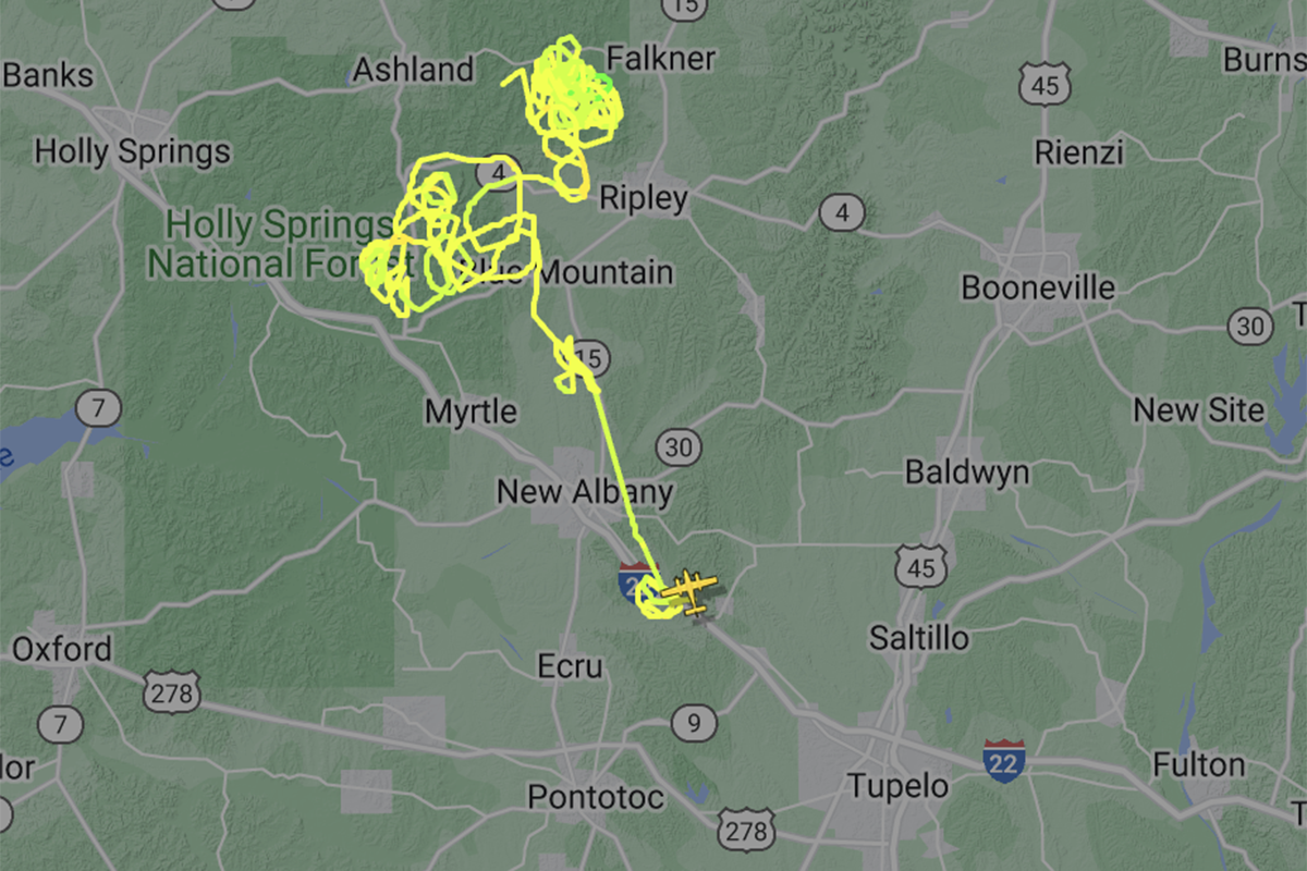 Pilot of Stolen King Air in Tupelo, Mississippi, Threatens Walmart