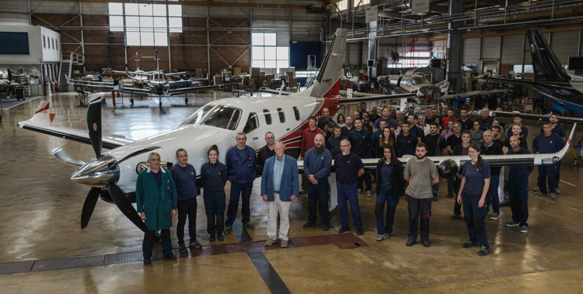Daher Marks 1,100th Delivery of TBM Series