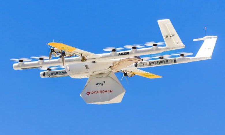 Wing Drones Deliver DoorDash Orders in Australia
