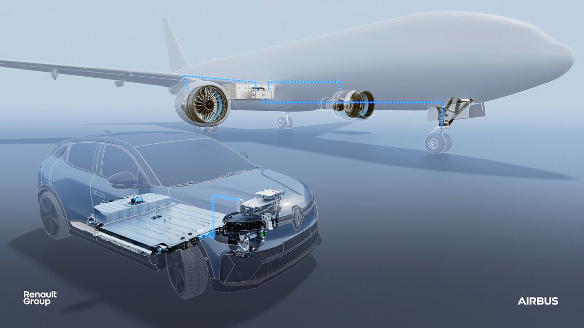 Airbus, Renault To Work Together On Electric Vehicle Technology