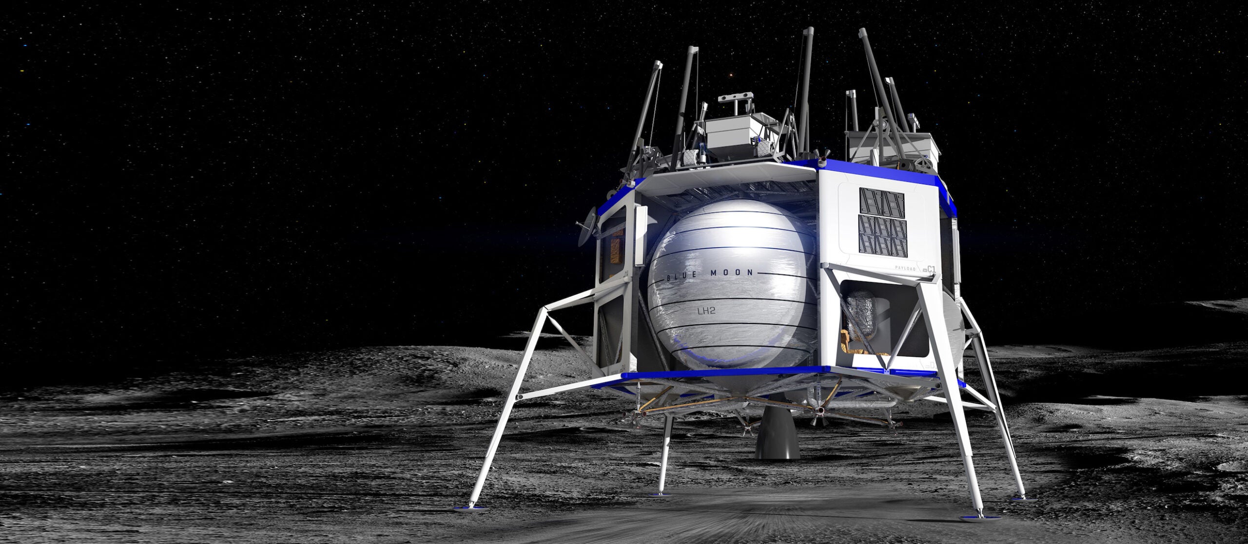Blue Origin, Partners Pitch To Build NASA Artemis Moon Lander