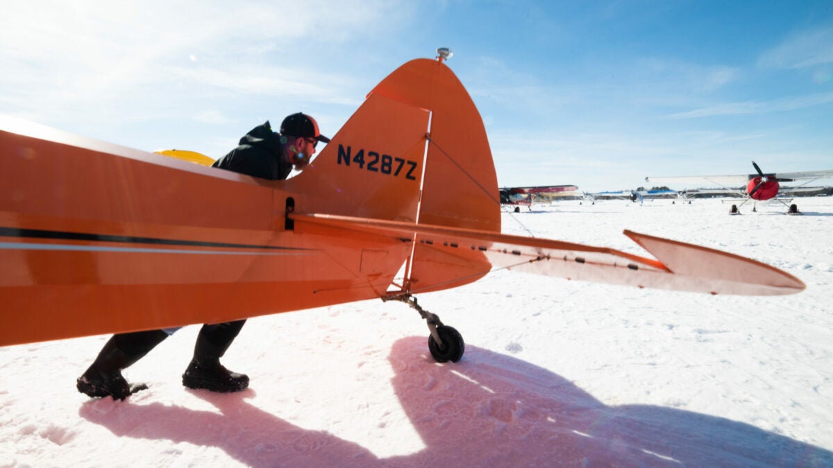 A Ski Fly-In Helps in Finding Happiness in the Suffering