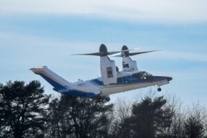 EASA Pilots Fly Leonardo AW609 Tiltrotor for the First Time