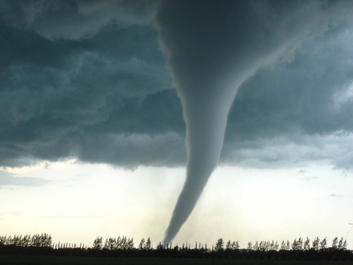 Is the Shift in Tornado Alley Related to Climate Change?
