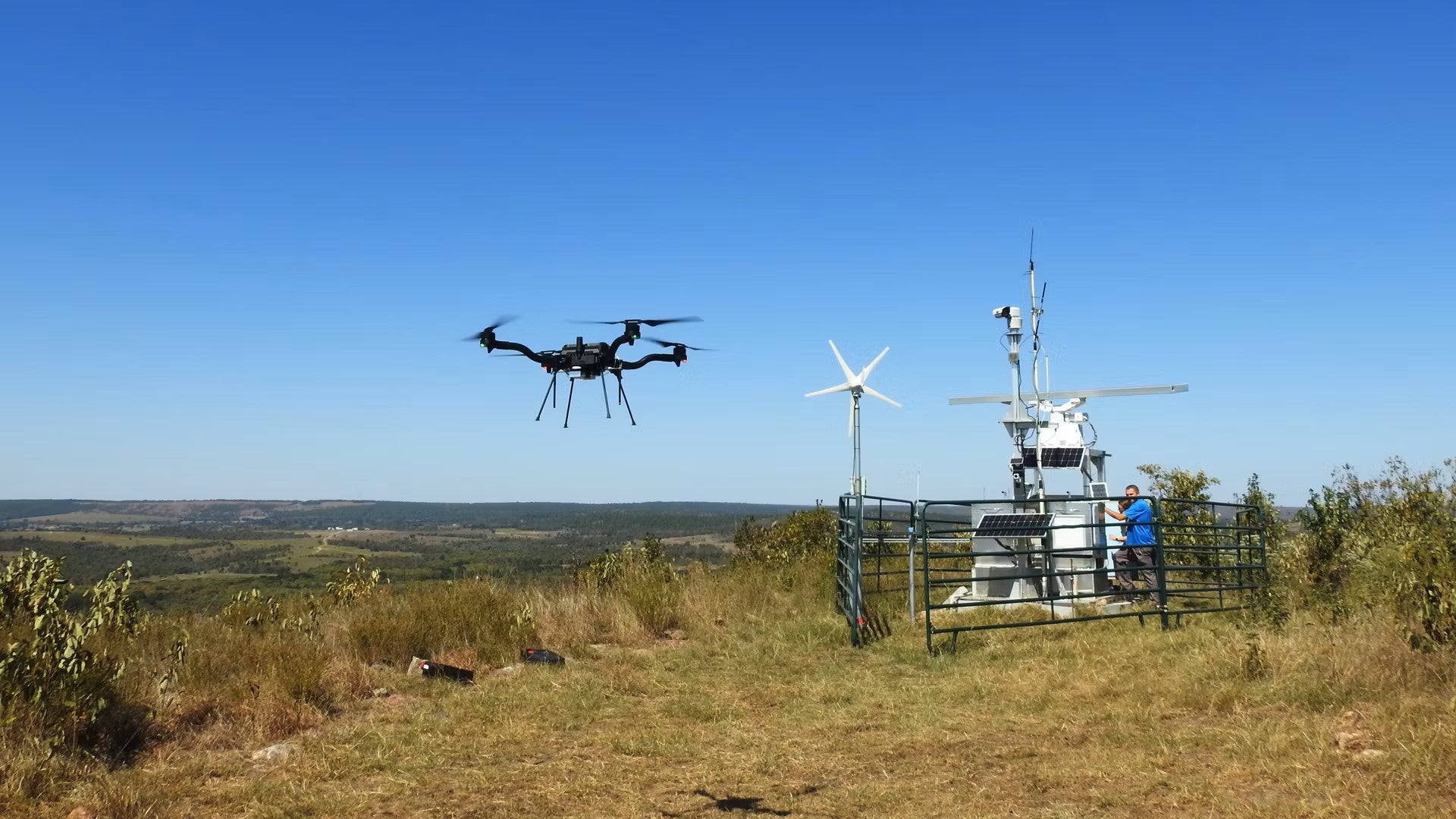 uAvionix Choctaw Nation UAS drone test site