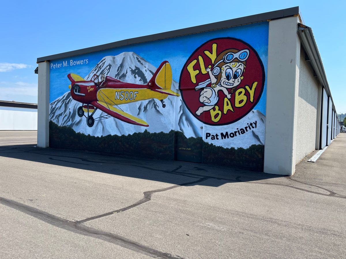 Peter Bowers’ ‘Fly Baby’ Remembered Through Mural