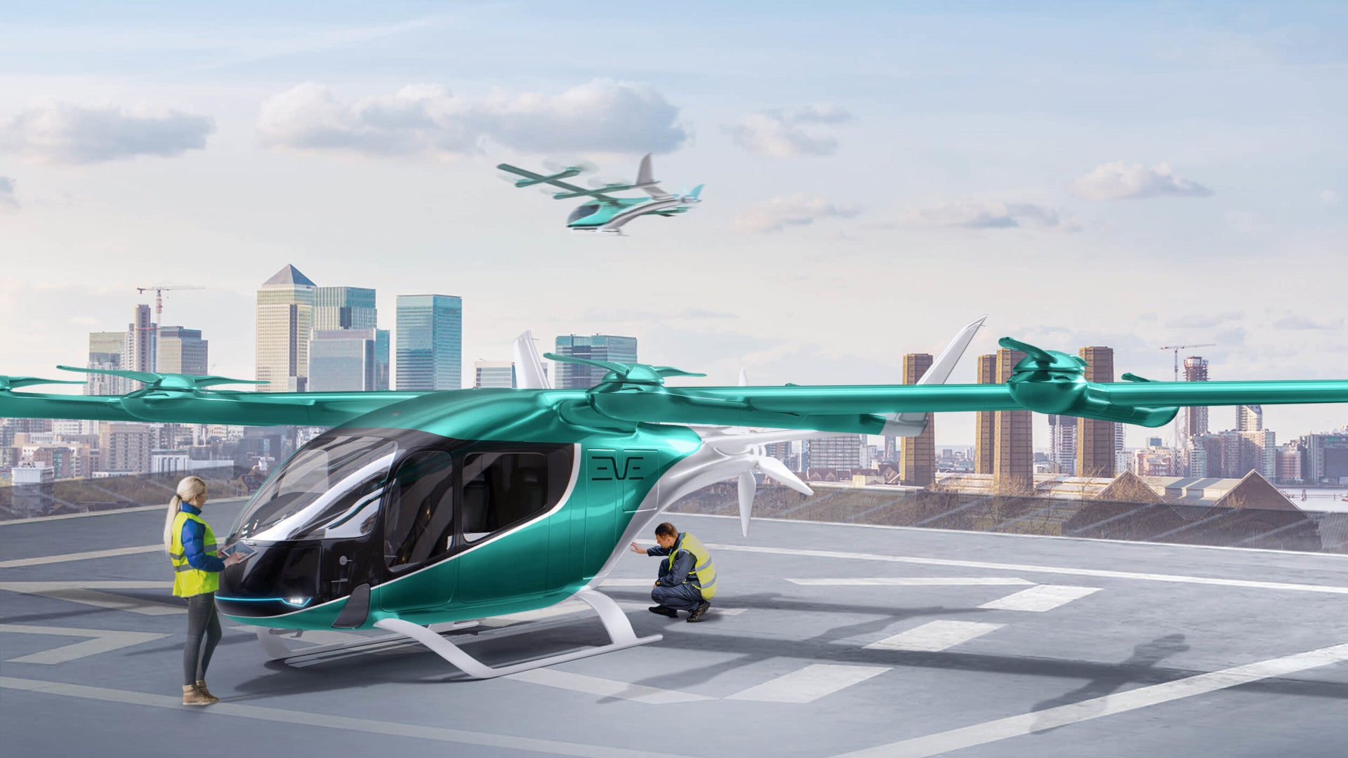 Embraer, Eve Air Mobility Announce First eVTOL Production Plant