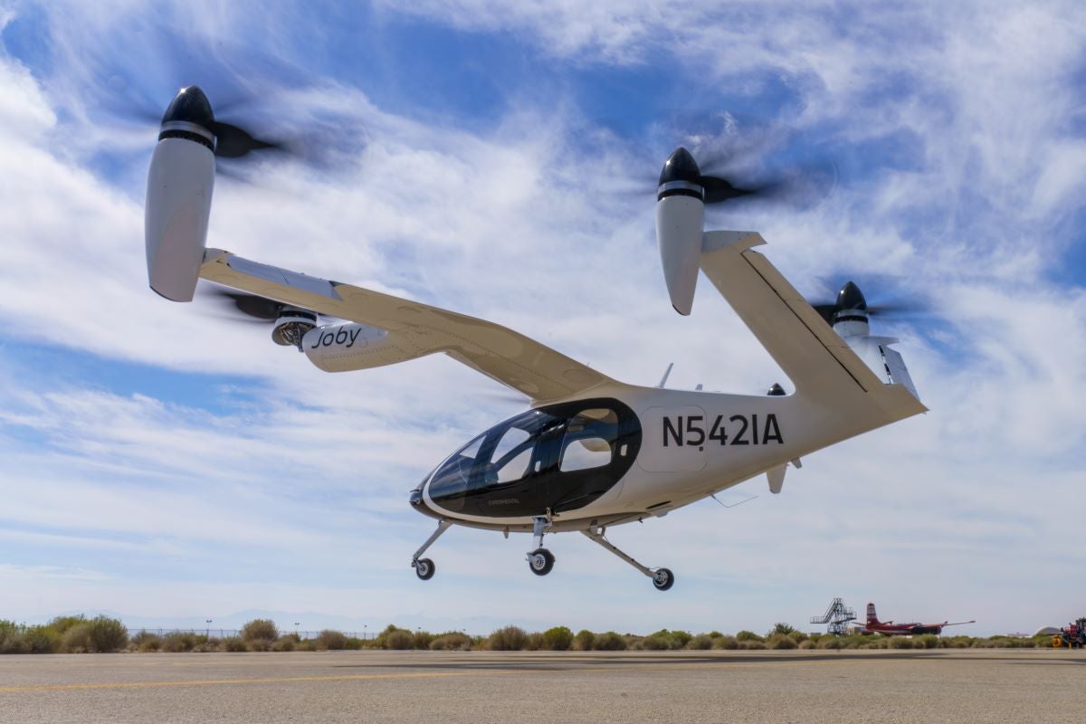 Joby Presents First eVTOL to Air Force Ahead of Schedule