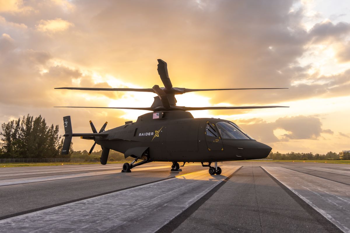 Sikorsky Unveils Raider X Scout Helicopter Prototype 