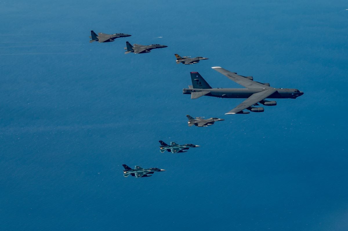 U.S., Japan, South Korea Conduct Trilateral B-52 Escort Exercise