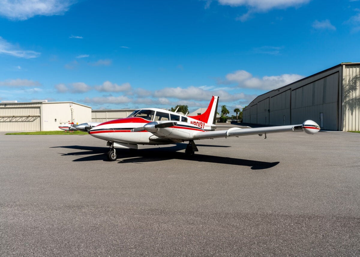 Today’s Top Aircraft For Sale Pick: 1966 Piper PA-30B Twin Comanche