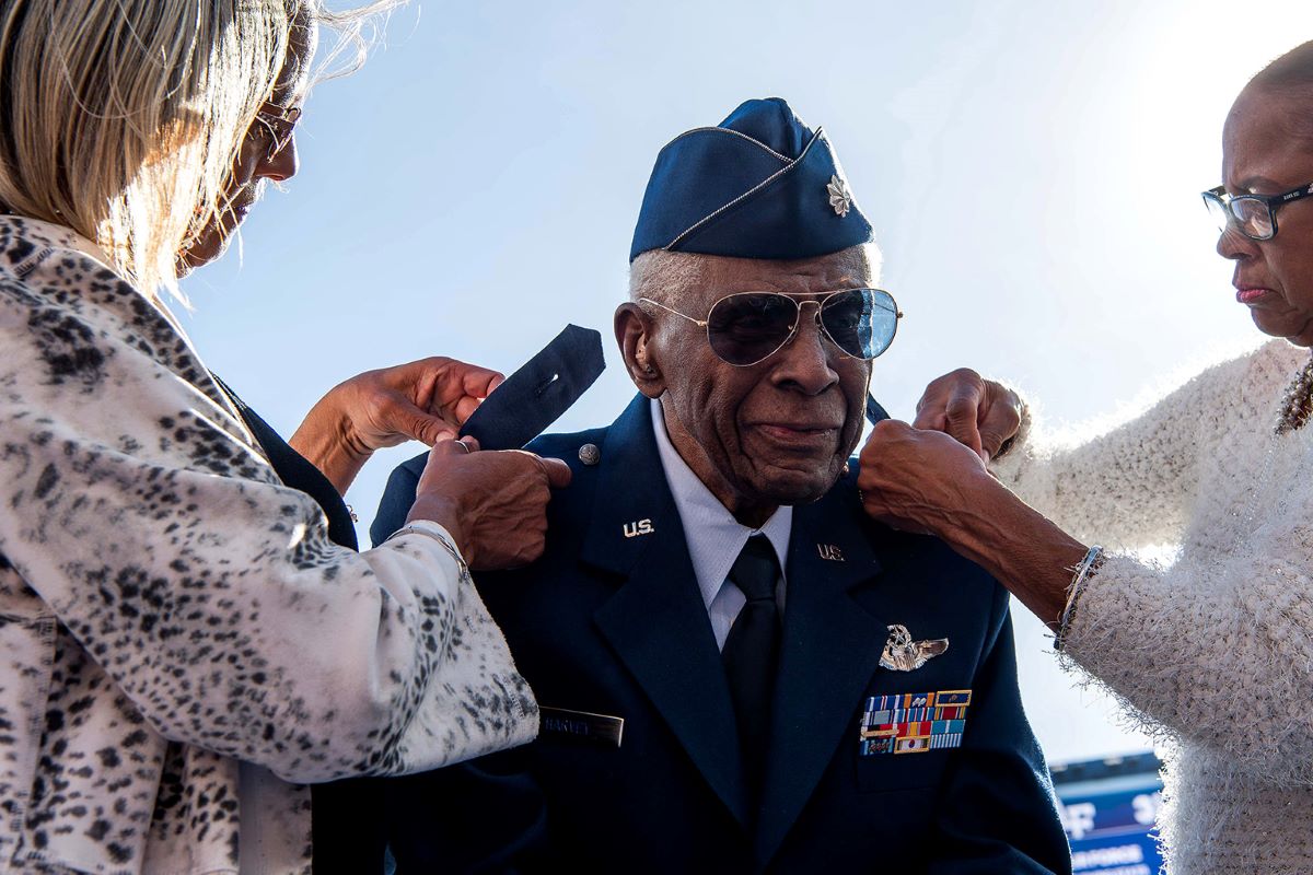 Tuskegee Fighter Pilot, 100, Receives Honorary Promotion to Colonel