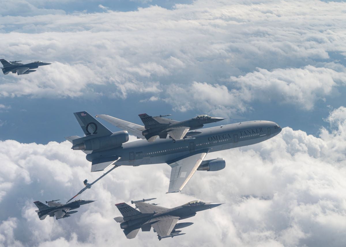Air Force Conducts First Commercial Air-to-Air Refueling of Fighter 