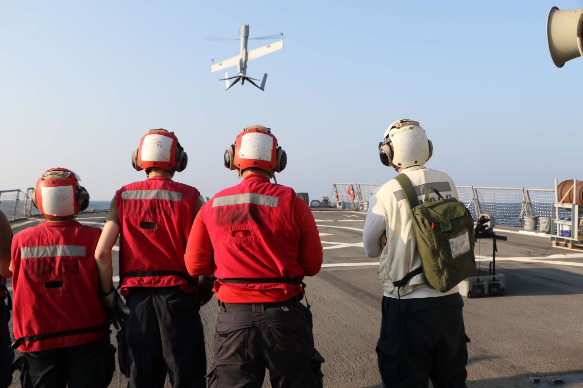 Navy Deploys Flexrotor UAVs for ISR in Gulf of Oman