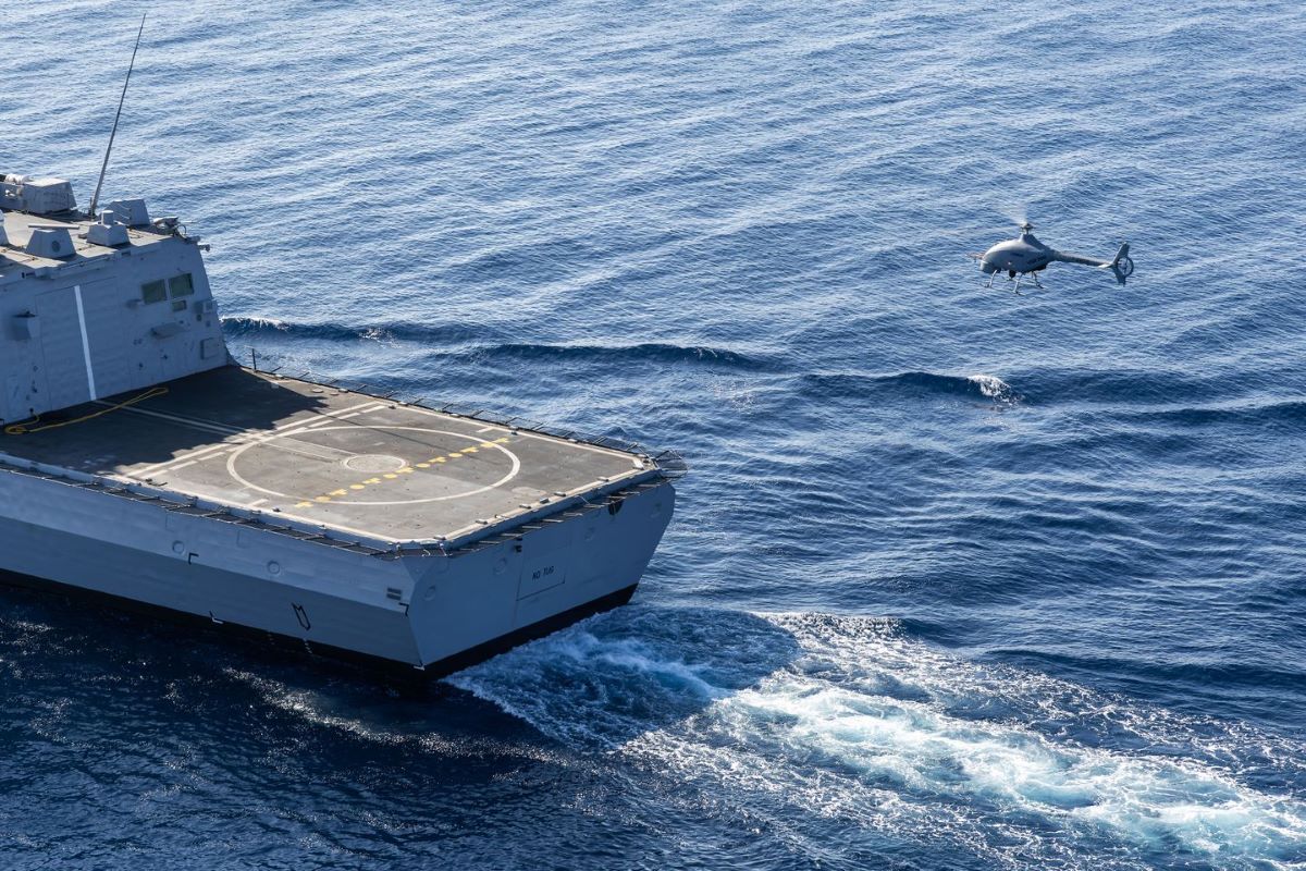 Airbus-Naval Group UAS Tested at Sea with French Navy