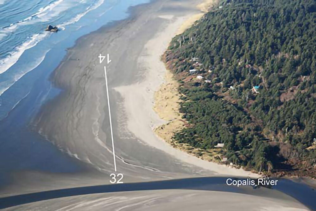 There’s a Whale on the Runway at a Seaside Pacific Northwest Airport