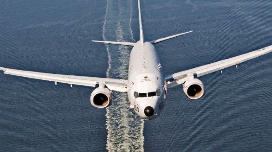 Navy P-8A Overshoots Runway, Ends Up in Kaneohe Bay
