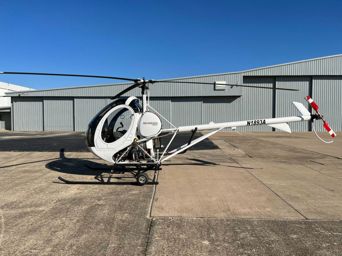 Schweizer Finishes First Factory Refreshed S300CBi Helicopter